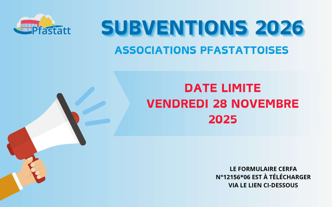 Subventions 2026